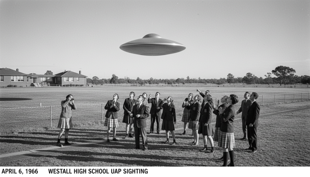 UAP Westall Austrália 1966 estudantes testemunhas