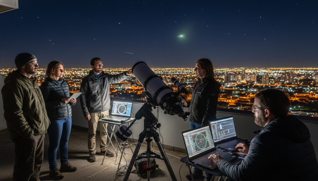 Astrônomos em Curitiba estudam UAP com telescópios e relatórios técnicos, buscando evidências de anomalias aéreas.