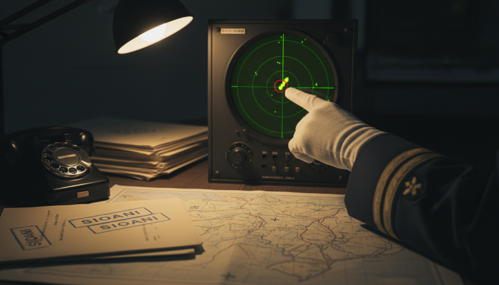 Oficial da FAB, SIOANI, radar, OVNI, investigação militar, anos 60, Força Aérea Brasileira