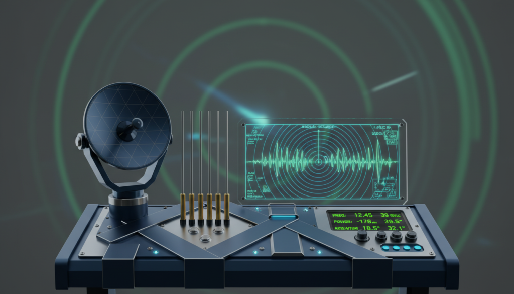 Sistema de detecção de desvios magnéticos, UAP, anomalias eletromagnéticas, sensores militares