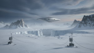 Fenômeno Anômalo Antártida, UAP polar, tecnologia não identificada, base militar Antártica, pesquisa aeroespacial