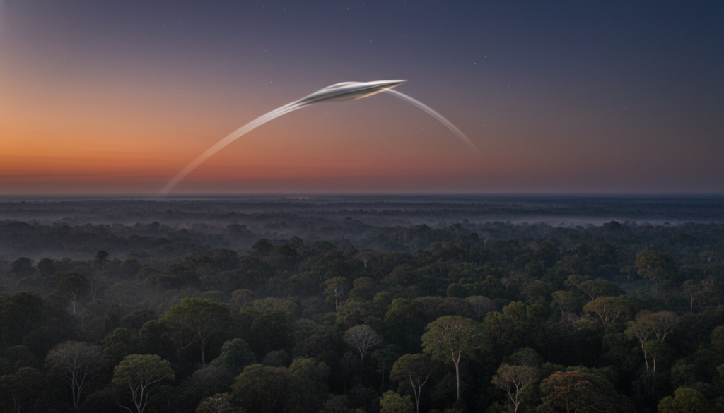 Fenômeno Aéreo Não Identificado Manaus Amazônia