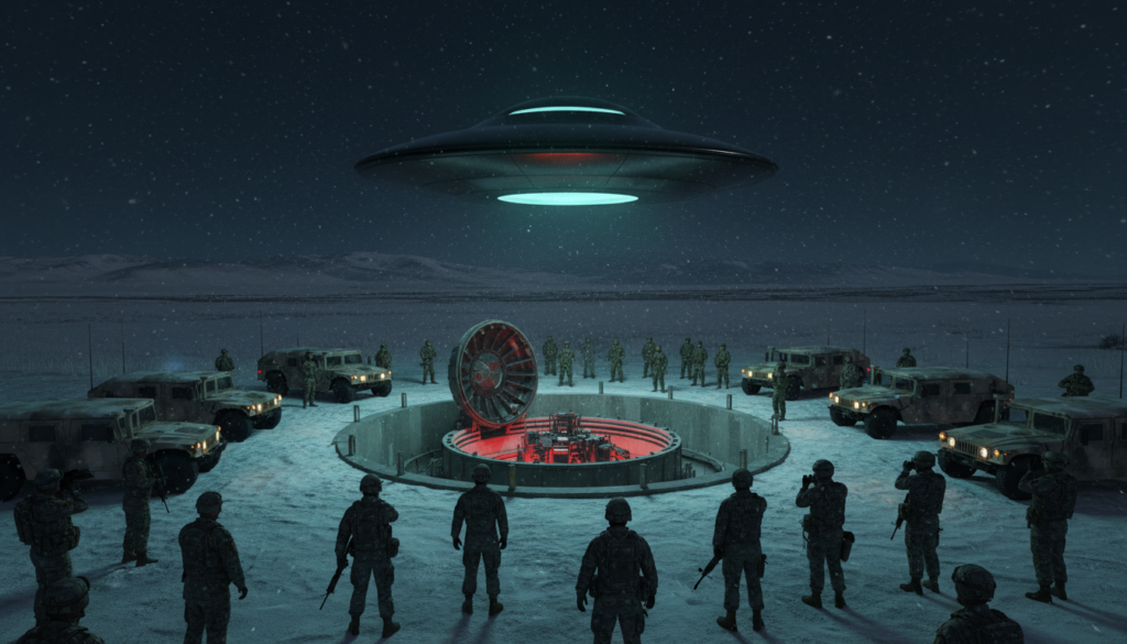 UAP pairando sobre base de mísseis Malmstrom AFB, incidente nuclear, desativação de ICBMs, fenômeno aeroespacial não identificado