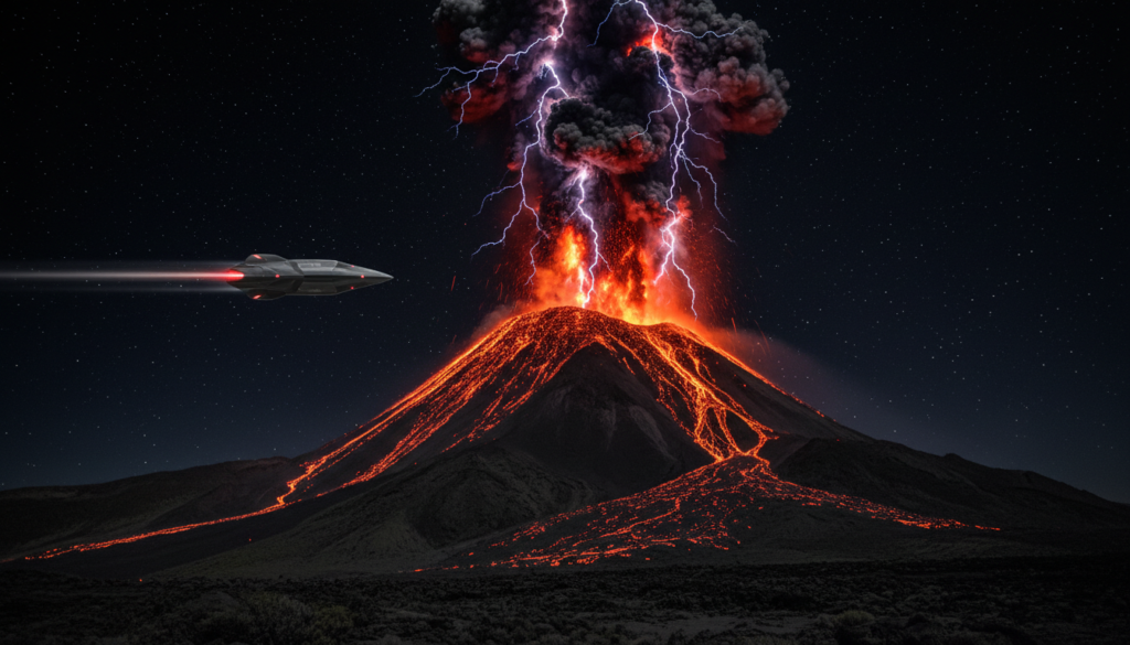 UAP, OVNI, vulcão, erupção, fenômeno anômalo, Popocatépetl, atividade vulcânica, avistamento, objeto não identificado, análise técnica
